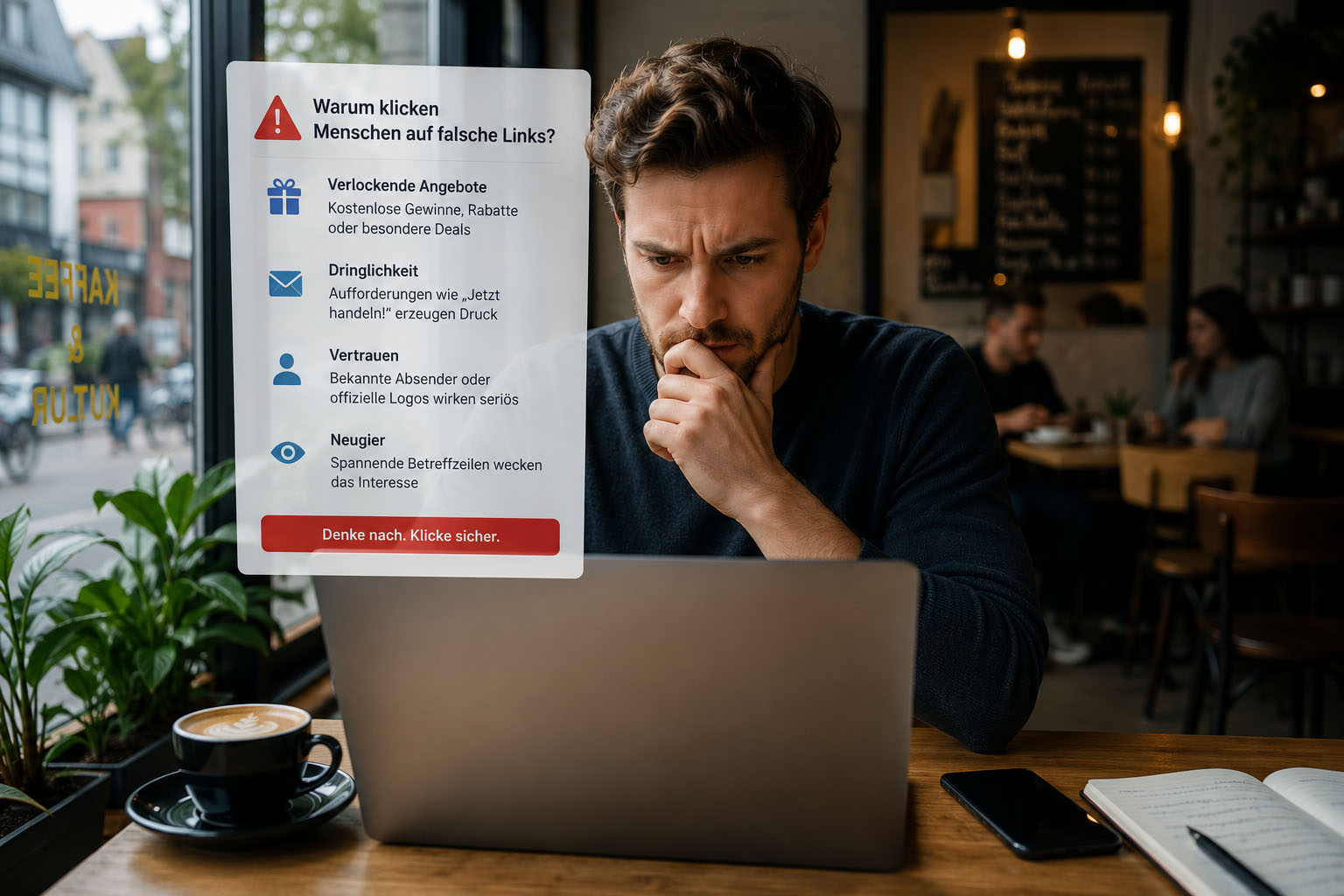 Warum klicken Menschen auf falsche Links